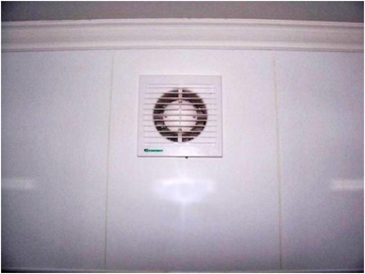 Вентилятор на стене